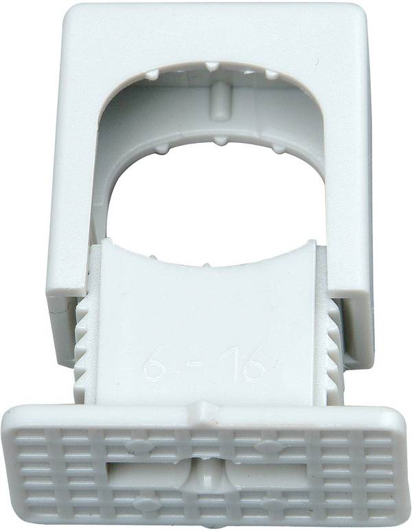 Kopp 343404099 ISO-Schelle 343404099 Bündel-Ø-Bereich 6 bis 16 mm wiederverschließbar Grau 50 St.