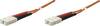 Intellinet 470032 Glasfaser LWL Anschlusskabel 5.00 m Orange [1x SC-Stecker - 1x SC-Stecker] 50/125 µ Multimode OM2