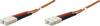 Intellinet 472630 Glasfaser LWL Anschlusskabel 20.00 m Orange [1x SC-Stecker - 1x SC-Stecker] 50/125 µ Multimode OM2
