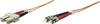 Intellinet 470148 Glasfaser LWL Anschlusskabel 10.00 m Orange [1x ST-Stecker - 1x SC-Stecker] 50/125 µ Multimode OM2