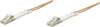 Intellinet 470315 Glasfaser LWL Anschlusskabel 2.00 m Orange [1x LC-Stecker - 1x LC-Stecker] 50/125 µ Multimode OM2