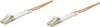 Intellinet 470322 Glasfaser LWL Anschlusskabel 3.00 m Orange [1x LC-Stecker - 1x LC-Stecker] 50/125 µ Multimode OM2