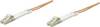 Intellinet 470339 Glasfaser LWL Anschlusskabel 5.00 m Orange [1x LC-Stecker - 1x LC-Stecker] 50/125 µ Multimode OM2