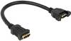 DeLOCK HDMI A Buchse > HDMI A Buchse - HDMI-Kabel - HDMI (W)