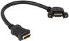 DeLOCK HDMI A Buchse > HDMI A Buchse - HDMI-Kabel - HDMI (W)
