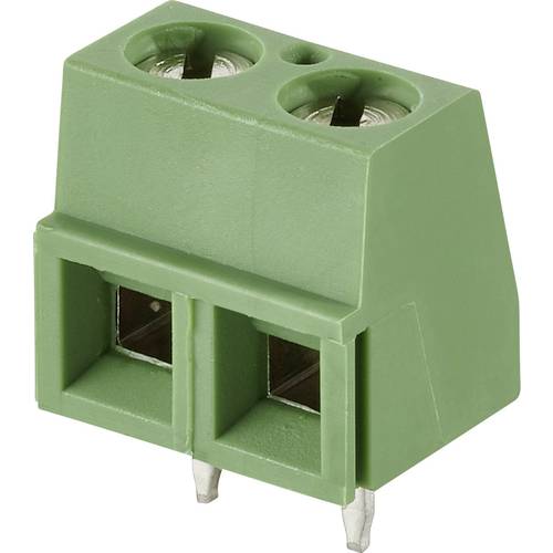 TE Connectivity 1546216-2 Schraubklemmblock 1.40 mm² Polzahl 2 Grau 1 St.