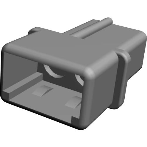 TE Connectivity Stiftgehäuse-Kabel MATE-N-LOK Polzahl Gesamt 2 Rastermaß: 5.08 mm 1-480319-0 1 St.