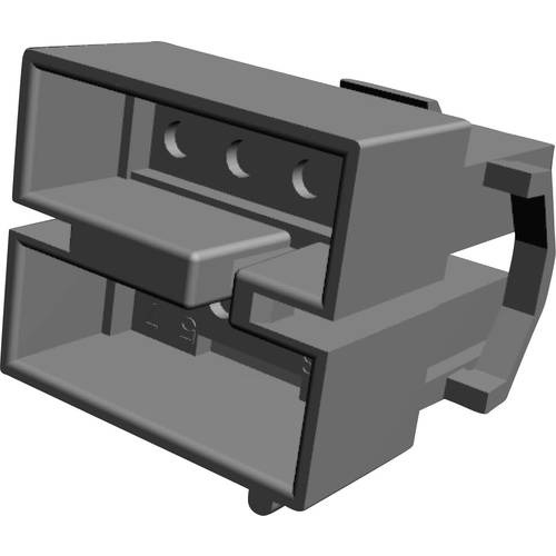TE Connectivity Stiftgehäuse-Kabel MATE-N-LOK Polzahl Gesamt 8 Rastermaß: 5.08 mm 1-480284-0 1 St.