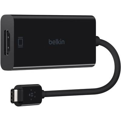 Belkin F2CU038btBLK USB / HDMI Adapter [1x USB-C® Stecker - 1x HDMI-Buchse] Schwarz  15.00 cm