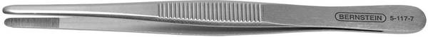 BERNSTEIN Tools for Electronics 5-117-7  Präzisionspinzette   Flach-rund 145 mm