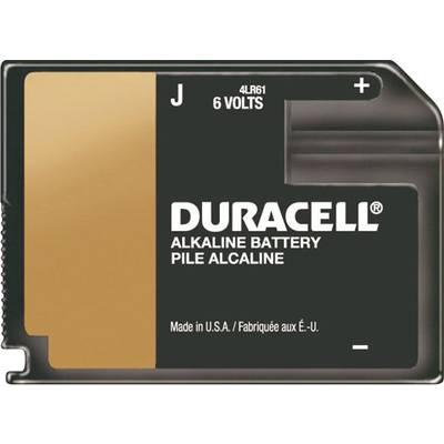 Duracell 4LR61 Block Spezial-Batterie 6 V (Flat Pack)  Alkali-Mangan 6 V 500 mAh 1 St.