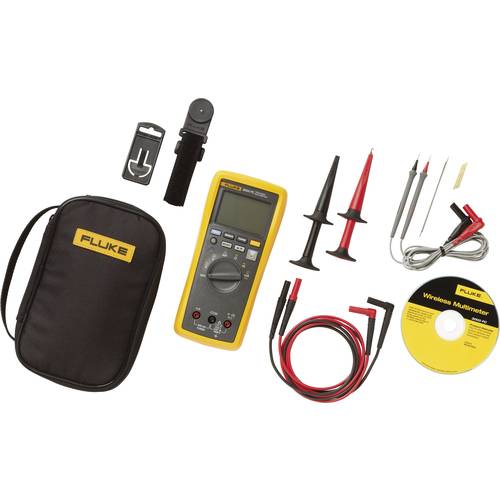 Fluke FLK-3000FC/EDA2 COMBO KIT Hand-Multimeter digital Grafik-Display, Datenlogger CAT III 1000 V, CAT IV 600 V Anzeige...