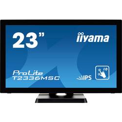 Image of Iiyama ProLite T2336MSC Touchscreen-Monitor EEK: F (A - G) 58.4 cm (23 Zoll) 1920 x 1080 Pixel 16:9 5 ms USB 3.2 Gen 1