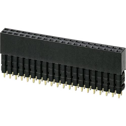Phoenix Contact PSTD 0,65X0,65/40-2,54 Raspberry Pi® Buchsenleiste Schwarz Passend für (Einplatinen-Computer) Raspberry ...