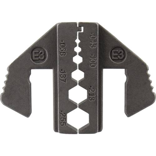 TOOLCRAFT PLE-0E3 Crimp-Einsätze Geeignet für Kabeltyp: RG58, RG59, RG62, RG174 Passend für Marke (Zangen): TOOLCRAFT PZ...