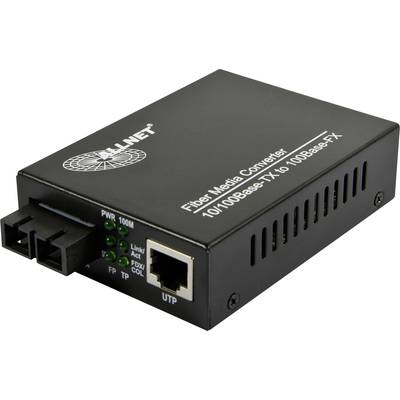 Allnet ALL-MC107-ST-MM LAN, ST Duplex Netzwerk-Medienkonverter 100 MBit/s 