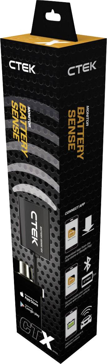 CTEK CTX Battery Sense Batterieüberwachung 12 V Bluetooth® Verbindung, appfähig, Ladeüberwachung 20 mm x 50 mm x 24 mm-4