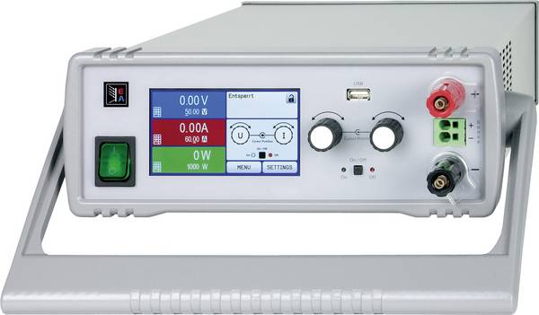 EA Elektro Automatik EA-PSI 9080-60 DT Labornetzgerät, einstellbar 0 - 80 V/DC 0 - 60 A 1500 W Ethernet programmierbar, fernsteuerbar, OVP Anzahl Ausgänge 1 x