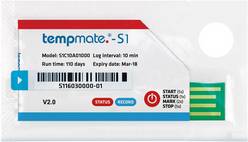 tempmate S1C10A01000 S1C10A01000 Temperatur-Datenlogger Messgröße Temperatur -30 bis +70 °C PDF Funktion, Einwegdatenlog