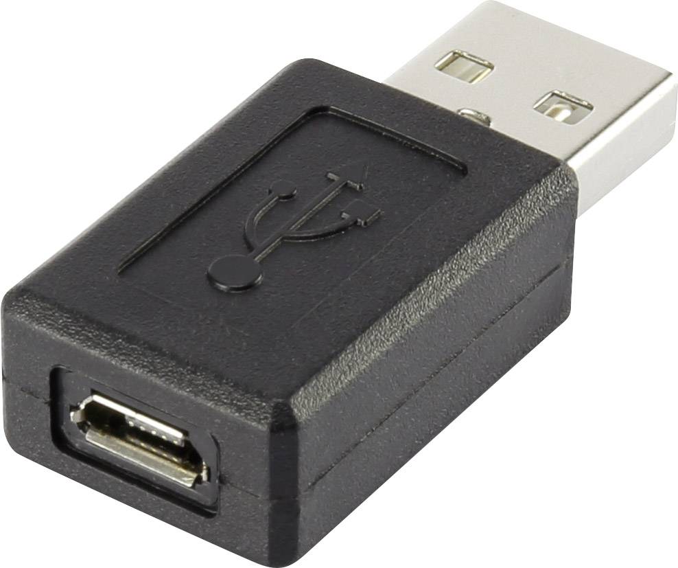 CONRAD Renkforce USB Adapter [1x USB 2.0 Stecker A - 1x USB 2.0 Buchse Micro-B] rf-usba-09