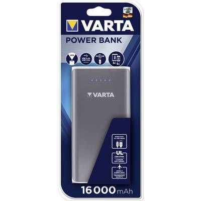 VARTA Mobiler Zusatzakku "Powerpack 16000", 2 x USB-6
