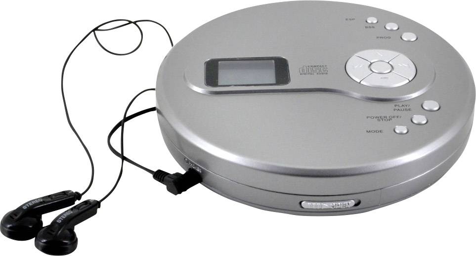 Tragbarer CDPlayer SoundMaster CD9110 CD, CDR, CDRW, MP3 Silber im