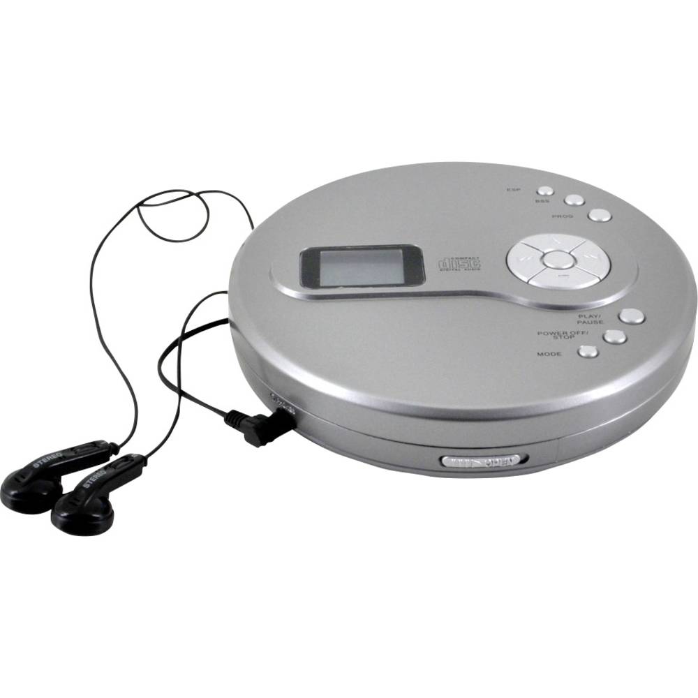 Tragbarer CDPlayer SoundMaster CD9110 CD, CDR, CDRW, MP3 Silber im