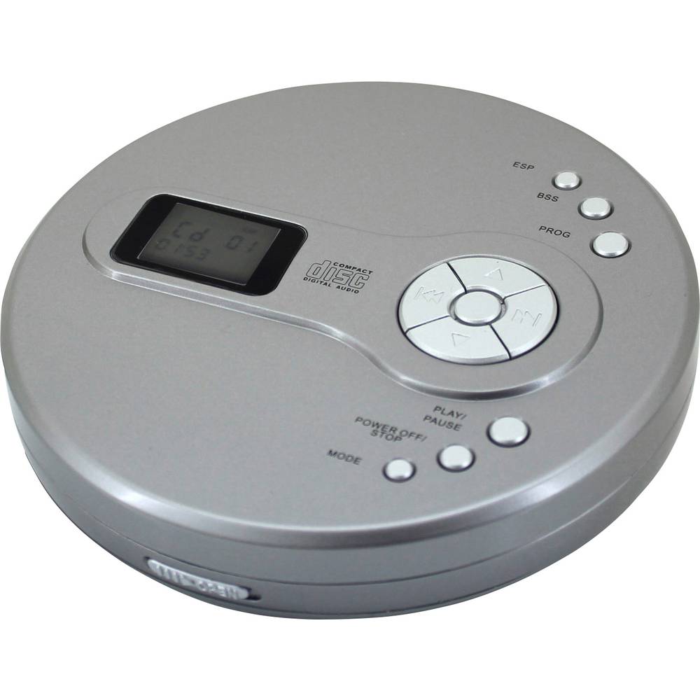 Tragbarer CDPlayer SoundMaster CD9110 CD, CDR, CDRW, MP3 Silber im