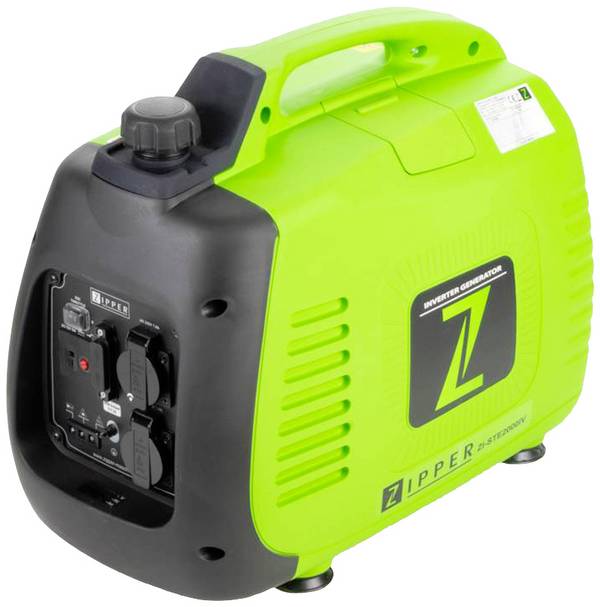 Zipper ZI-STE2000IV 4-Takt Inverter-Stromerzeuger 2.2 kW 230 V 25 kg 1800 W