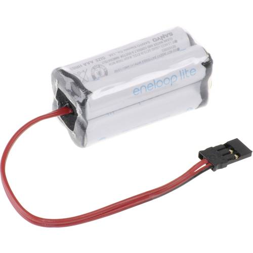 Panasonic eneloop Lite Würfel F2x2 Akkupack 4x Micro (AAA) Kabel, Stecker NiMH 4.8 V 550 mAh