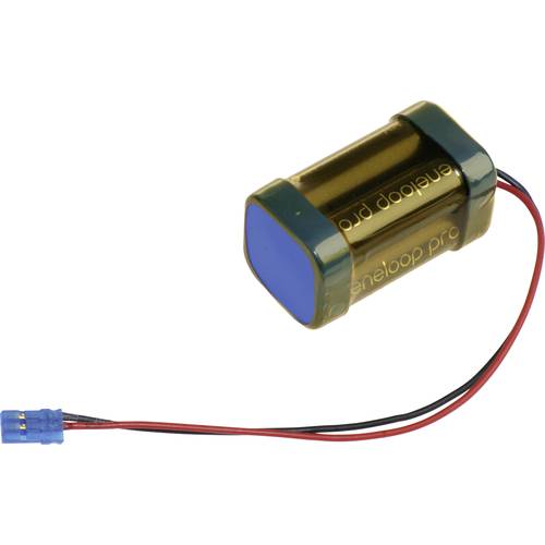 Thumbnail - Panasonic eneloop Pro F2x2 Graupner Akkupack 4x Mignon (AA) Kabel, Stecker NiMH 4.8 V 2450 mAh