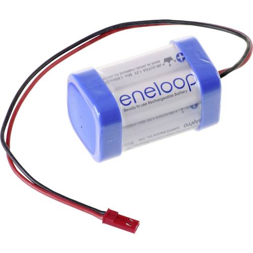 Panasonic eneloop Würfel F2x2 BEC Akkupack 4x Mignon (AA) Kabel, Stecker NiMH 4.8 V 1900 mAh