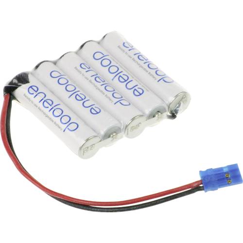 Thumbnail - Panasonic eneloop Reihe F1x5 Akkupack 5x Micro (AAA) Kabel, Stecker NiMH 6 V 750 mAh
