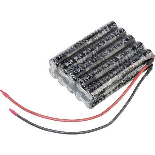 Panasonic Würfel F2x5x2 Akkupack 20x Mignon (AA) Kabel NiCd 24 V 600 mAh