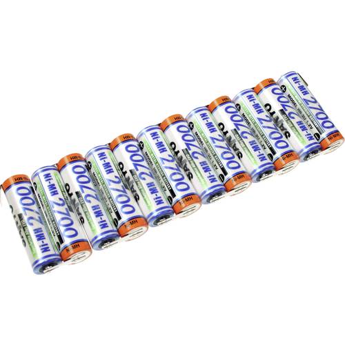 Thumbnail - Panasonic Reihe F1x12 Akkupack 12x Mignon (AA) U-Lötfahne NiMH 14.4 V 2700 mAh