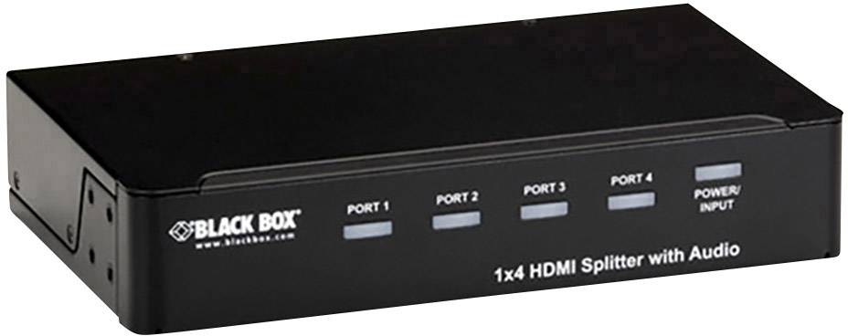 BLACK BOX HDMI Splitter mit Audio, 4 Kanäle-1