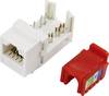 Conrad Components 93013c1174 Modularbuchse, werkzeuglos 1425897 Buchse, gewinkelt Pole: 8P8C Grau 1 St.
