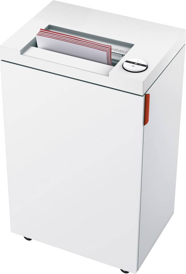 Ideal Office 2465 CC 2x15 Aktenvernichter 11 Blatt Partikelschnitt 2 x 15 mm P-5 35 l Vernichtet auch Büroklammern, Heftklammern, Kreditkarte