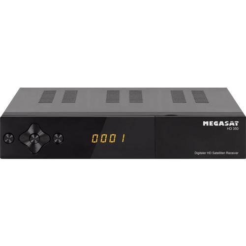 Thumbnail - MegaSat HD 350 HD-SAT-Receiver Einkabeltauglich, Front-USB Anzahl Tuner: 1