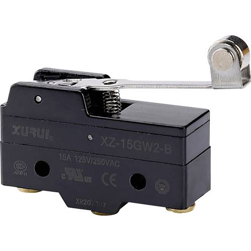 Thumbnail - TRU COMPONENTS XZ-15GW2-B Mikroschalter 250 V/AC 15 A 1 x Ein/(Ein) tastend 1 St.