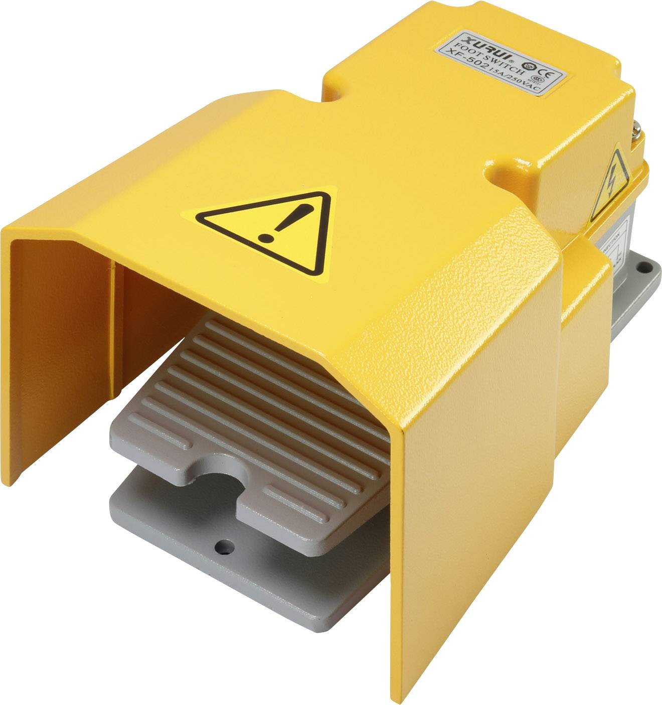 Fußschalter mit Schutzhaube