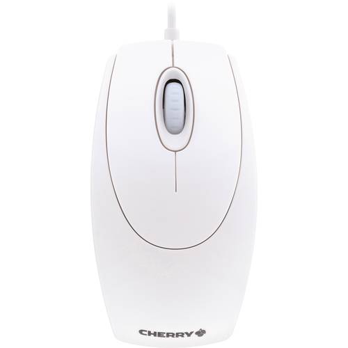 Thumbnail - CHERRY Wheelmouse Optical Maus USB Optisch Weiß 3 Tasten 1000 dpi