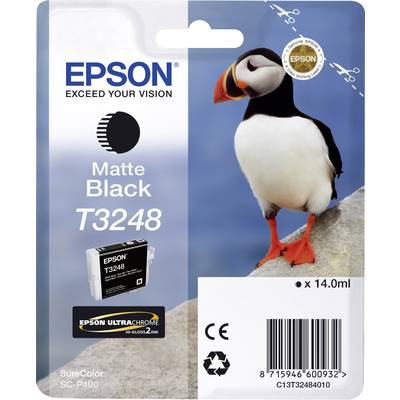 Epson Tinte T3248 Original  Matt Schwarz C13T32484010