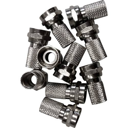 BKL Electronic 0403456 F-Stecker Anschlüsse: F-Stecker Kabel-Durchmesser: 7.50 mm 10 St.