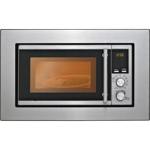 Silva Schneider EBM-G 880E Mikrowelle Edelstahl 700 W Grillfunktion, Einbaufähig