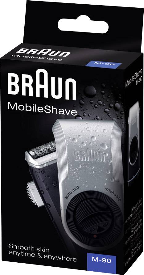 Braun MobileShave M90 649946 Folienrasierer Schwarz-1