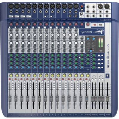 SoundCraft SIGNATURE 16 Konsolen-Mischpult Anzahl Kanäle:16 USB-Anschluss