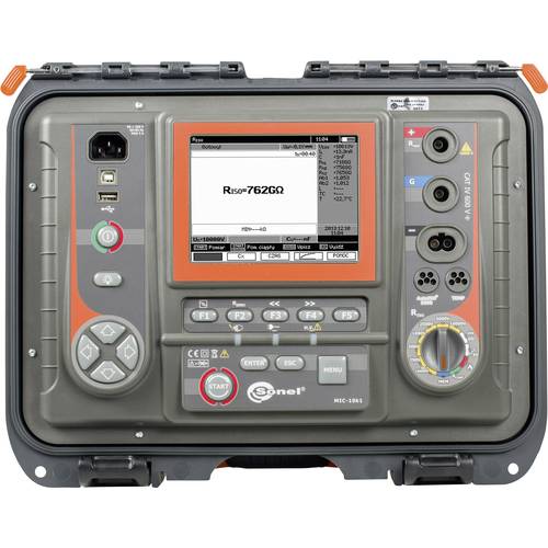 Sonel MIC-10k1 Isolationsmessgerät kalibriert (ISO) 50 V, 100 V, 250 V, 500 V, 1000 V, 2500 V, 5000 V, 10000 V 40 TΩ