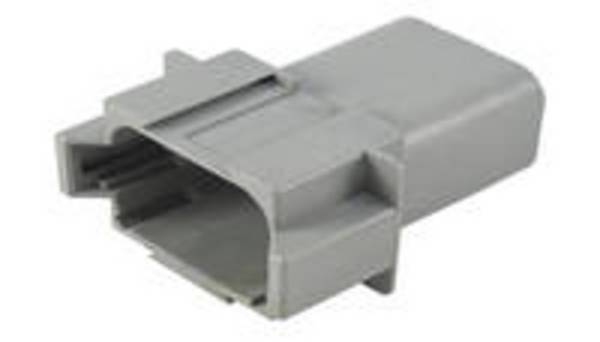 TE Connectivity DT04-08PA Rundstecker Stecker, gerade Gesamtpolzahl: 8 Serie (Rundsteckverbinder): DT 1 St.
