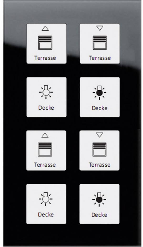 MDT Glastaster 8-fach  mit Orientierungslicht